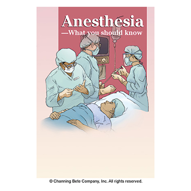 Anesthesia - What You Should Know