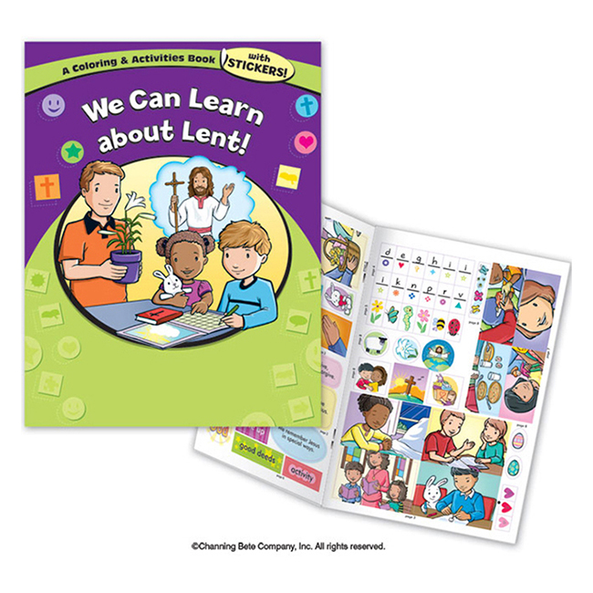 We Can Learn About Lent! A Coloring & Activities Book