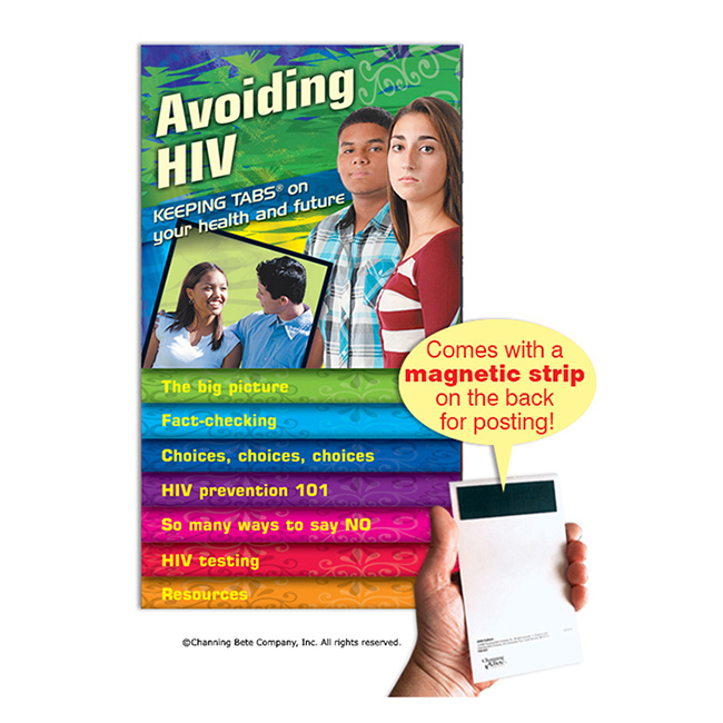 Avoiding HIV -- Keeping Tabs (with magnet)