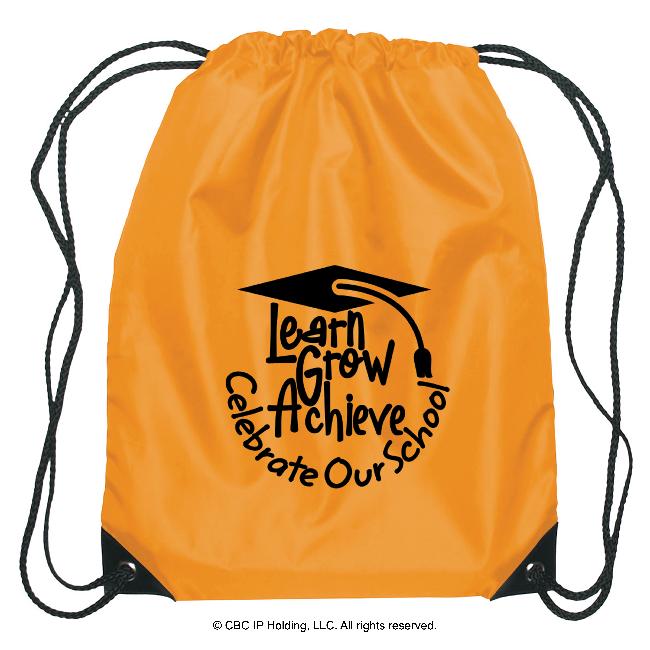 Drawstring Bag -- Customize With Your Message - Channing Bete