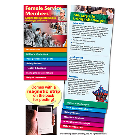 Female Service Members -- Keeping Tabs® (with magnet)