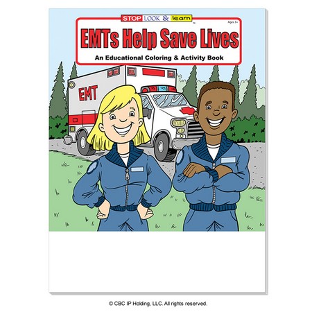 EMTs Help Save Lives Coloring & Activities Book