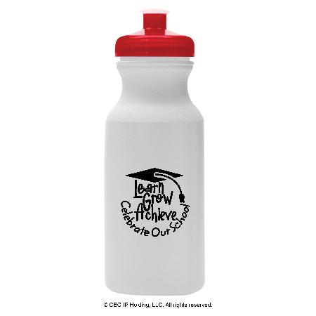 20 oz. Water Bottle -- Customize With Your Message